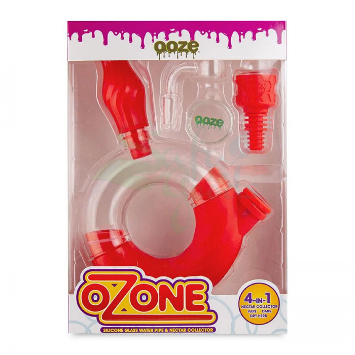 Ooze Ozone Silicone Water Pipe/Nectar Collector